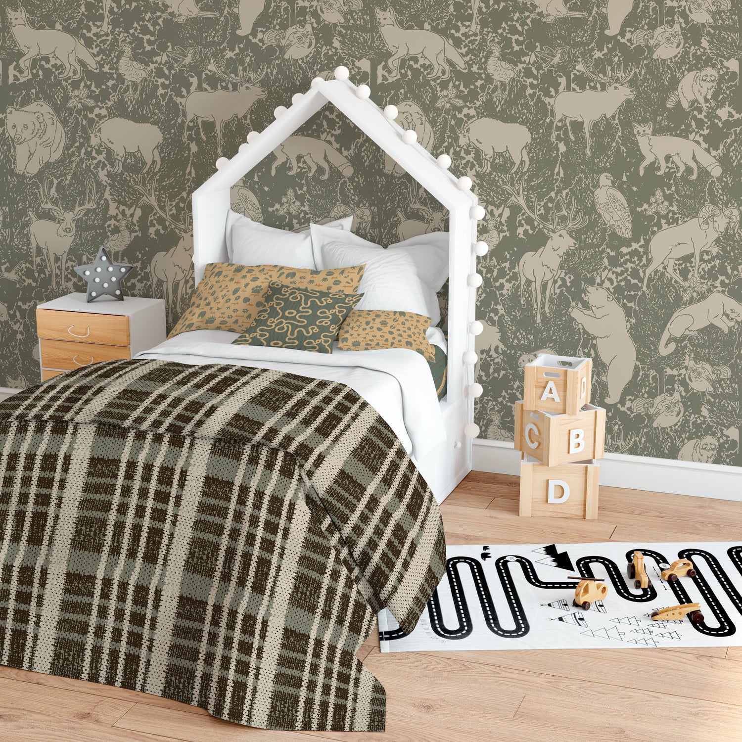 Boys Room Wallpaper