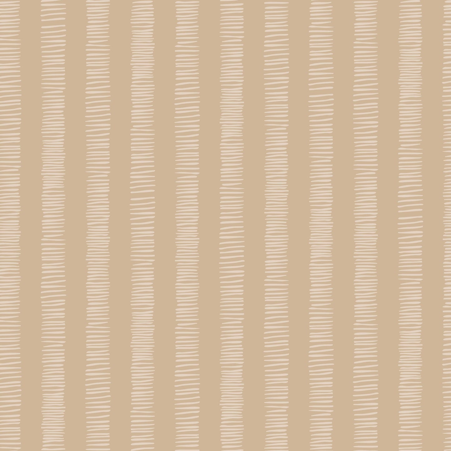 Organic Stripes Ecru wallpaper with beige and white vertical lines.